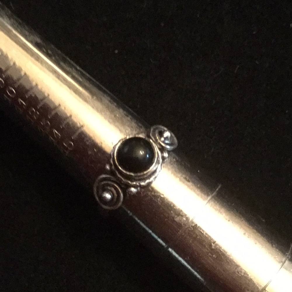Genuine Black Onyx Ring